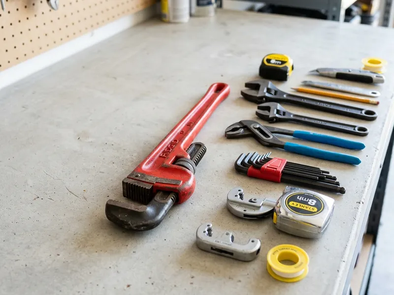 Professional plumbers in Tippecanoe, IN equipped with top-tier tools for residential and commercial plumbing services.